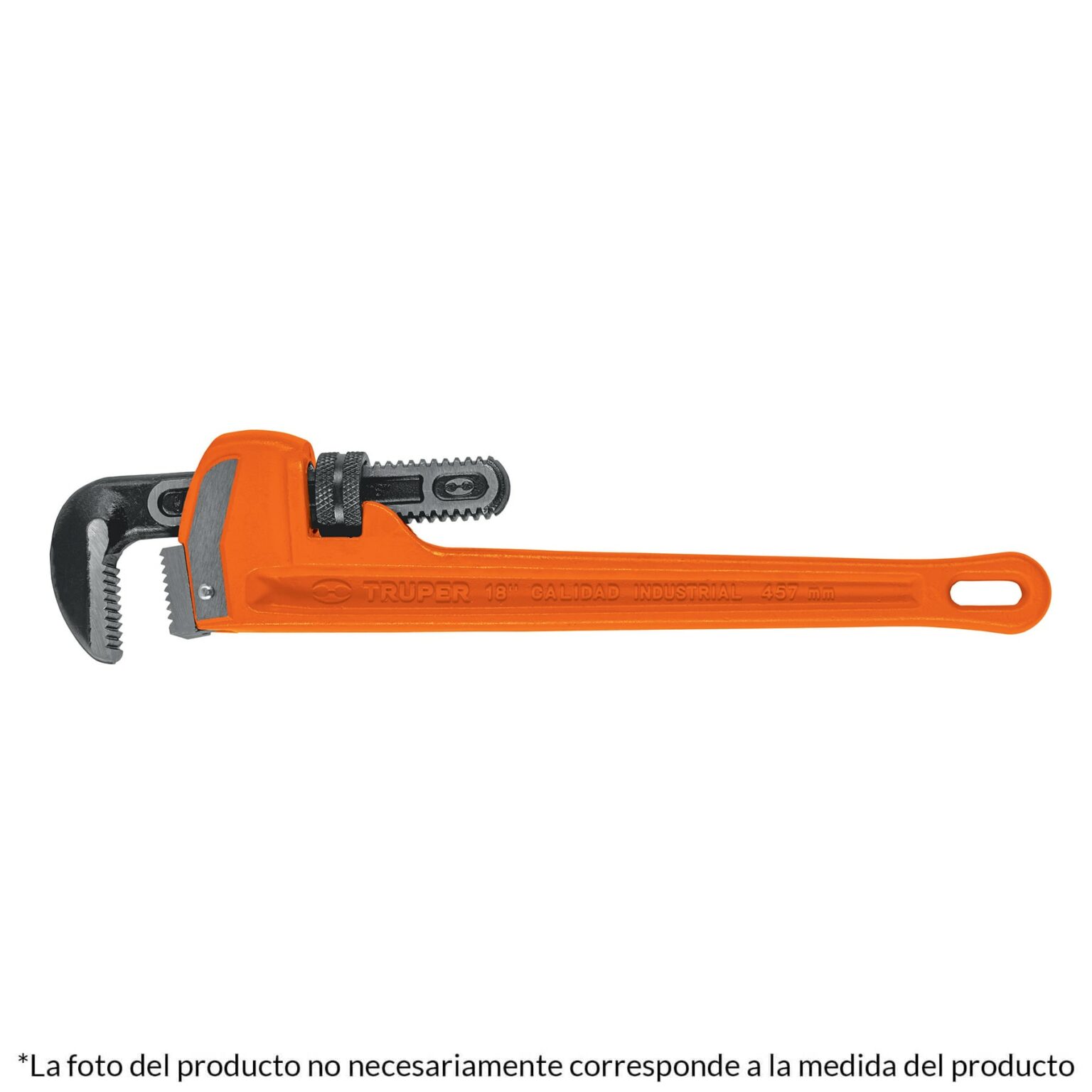 Llave Stilson Cuerpo Robusto De Hierro D Ctil Truper