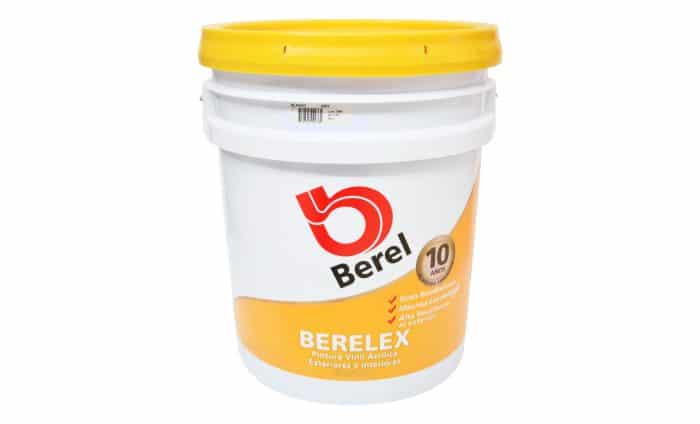 BER223-6 - Pintura Acrilica Berelex Blanco 19L Berel 000223-6 - BEREL