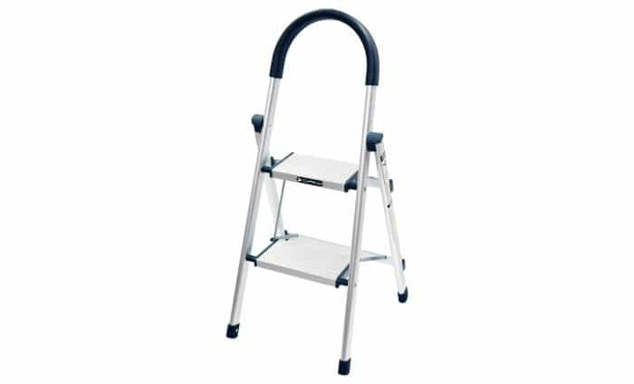 CUPC-2263-02 - Escalera De Aluminio Tipo Taburete 49Cm Cuprum C-2263-02 - CUPRUM