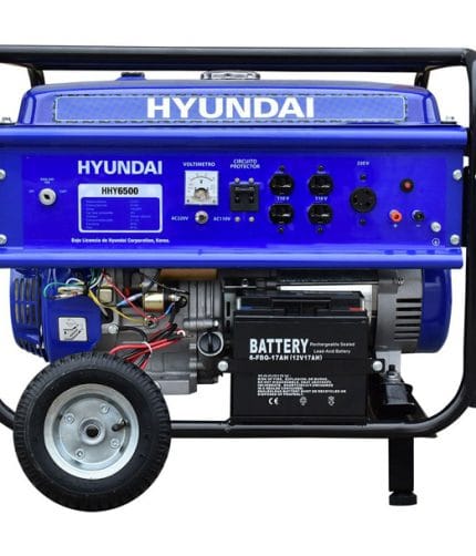 HC125078 - Generador HHY6500 6500W 16 HP Hyundai 110/220V - HYUNDAI