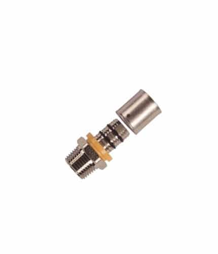 HC128224 - Conector Reductor Rosca Macho Gas Tg 3/8X1/2 Urrea 704RGAS.1013 - URREA®