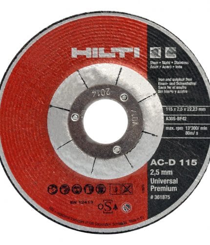 HC62182 - Disco De Corte Hilti 361875 De 4 1/2 - HILTI