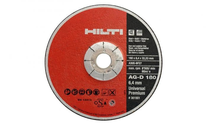 HC62186 - Disco De Desbaste Hilti Ag-D 180 361901 De 7 - HILTI