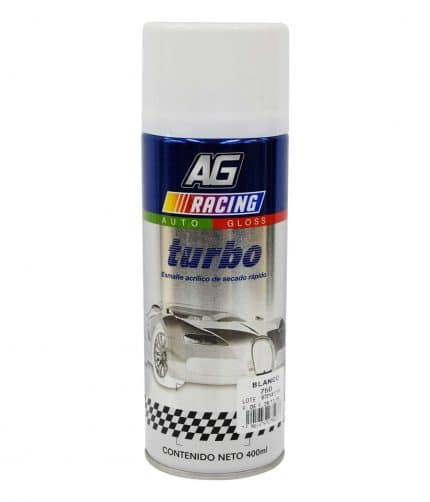 HC79839 - Pintura Aerosol Turbo Blanco Brillan 400ML Acuario AT75005 - TURBO