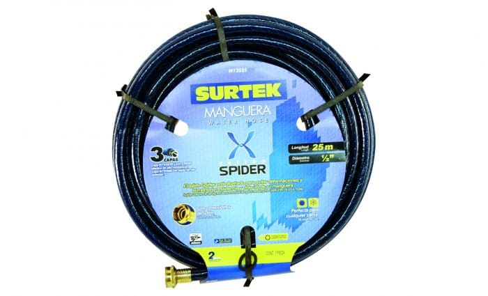 HC81170 - Manguera Spider Surtek M12S25 25M 1/2 Conector Metalico - SURTEK
