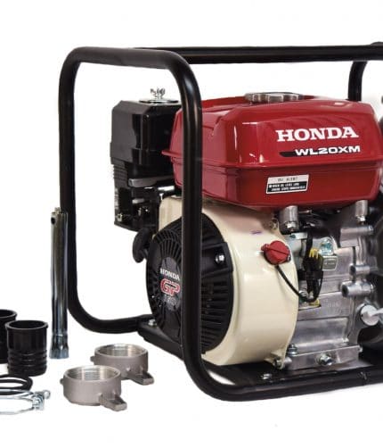 HC91207 - Motobomba Honda Wl20XM A Gasolina, SuCCion 2X2 670 L/Min Gp160 163CC - HONDA