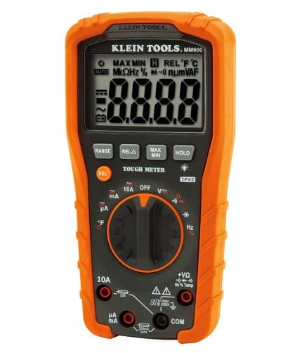 HC93399 - Multimetro Digital Rango Automatico 1000V Klein Tools MM600 - KLEIN