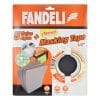 HC94820 - Paquete Lija 220 5Pz Mas Cinta Masking 1/2 Fandeli - FANDELI