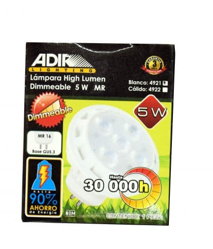 HC95530 - Foco Highlumen DiMMeable 5W Adir AD-4921 - ADIR