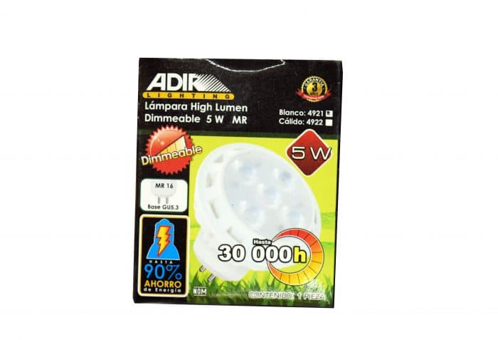 HC95530 - Foco Highlumen DiMMeable 5W Adir AD-4921 - ADIR