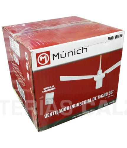 MUNVEN-56 - Ventilador Industrial De Techo 56 Munich VEN-56 - MUNICH