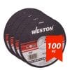 HC125015-1 - Disco De Corte 4-1/2″ Acero Inox 3/64X7/8″ (F41) Weston Z-20197 100Pz - WESTON