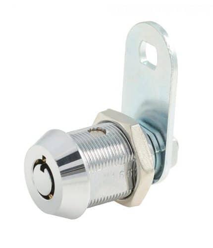 HC59375 - Cerradura Para Mueble Tubular Cromo Brillante Lock L050TpCBB - LOCK