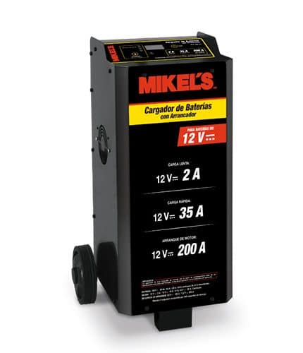 HC02697 - Cargador De Baterias 200 Amperes Mikels CBA-200 Con Arrancador - MIKELS