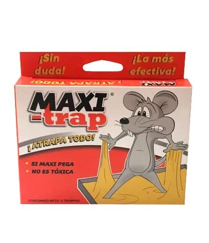 HC143295 - Trampa De Pegamento 2pzs Para Ratón Maxi-Trap - MAXI-TRAP