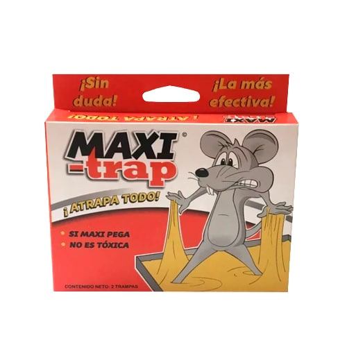 HC143295 - Trampa De Pegamento 2pzs Para Ratón Maxi-Trap - MAXI-TRAP