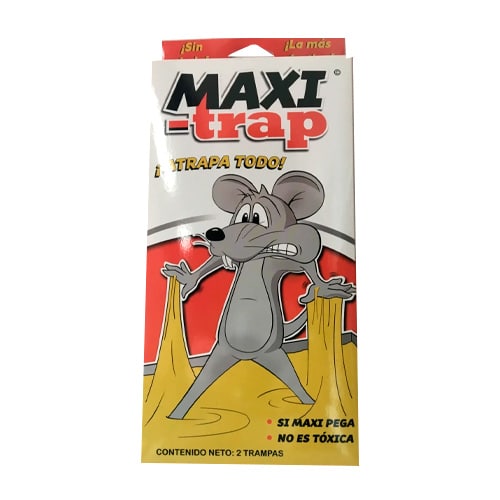 Catch-a Max Kit 4 Trampas De Pegamento Para Ratones Y Ratas