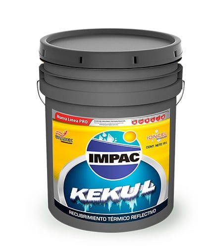 HC150071 - Recubrimiento Térmico Reflectivo Blanco 19L Impac Kekul - IMPAC