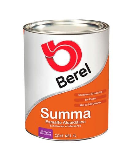 HC83536 - Esmalte Blanco 4L Berel Summa - BEREL