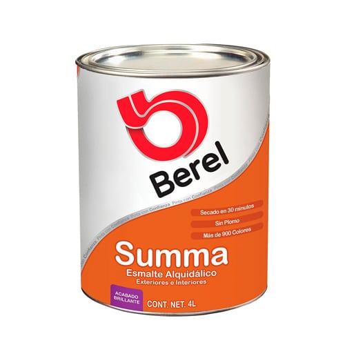 HC83536 - Esmalte Blanco 4L Berel Summa - BEREL