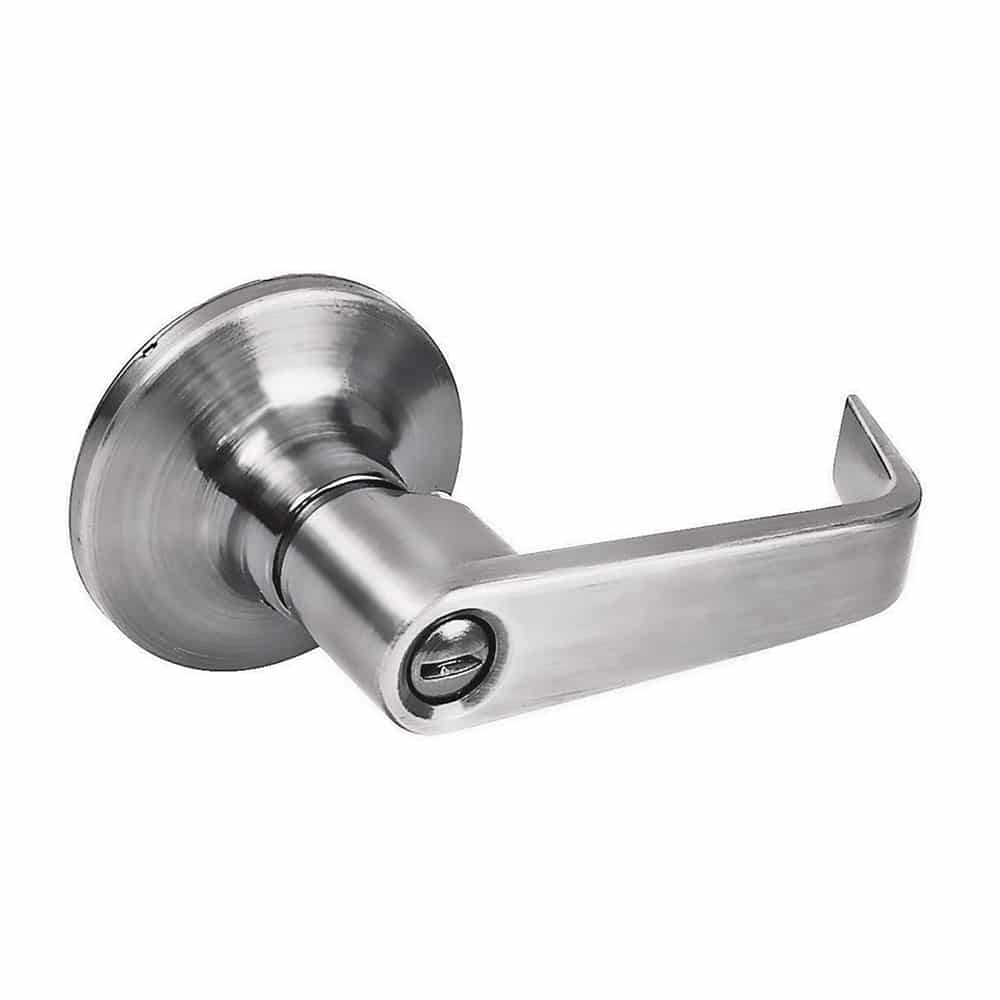 Manija Tubular Para Baño Tipo Whistler Niquel Lock LW730B - Ferreterias