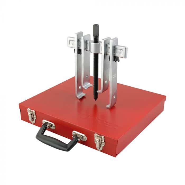 URR4214B - Juego Extractor Quijada Recta 6Ton 8 Pzs Caja Metalica Urrea 4214B - URREA