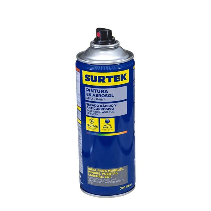 HC136713 - Aerosol Negro Brillante 400ML Surtek AES401 - SURTEK