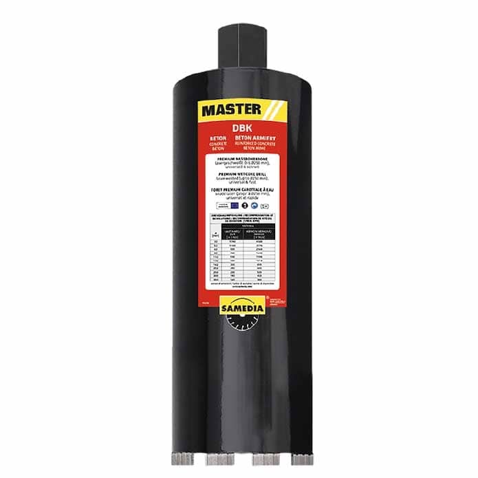 HC152718 - Broca Diamante Dbk 102Mm 4 Master 340002 Samedia - SAMEDIA HC152718 - Broca Diamante Dbk 102Mm 4 Master 340002 Samedia - SAMEDIA
