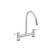 HC143437 - Llave Mezcladora Cromo Para Lavabo Cocina Tarja Casa Urrea Diseño 9335 - URREA®