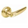 HC57176 - Manija Tubular Tipo Taos Lock LT130B Laton Brillante - LOCK