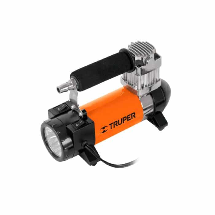 HC124537 - Compresor De Aire 12 V Portátil Para Auto Incluye Maletín Truper 19999 - TRUPER