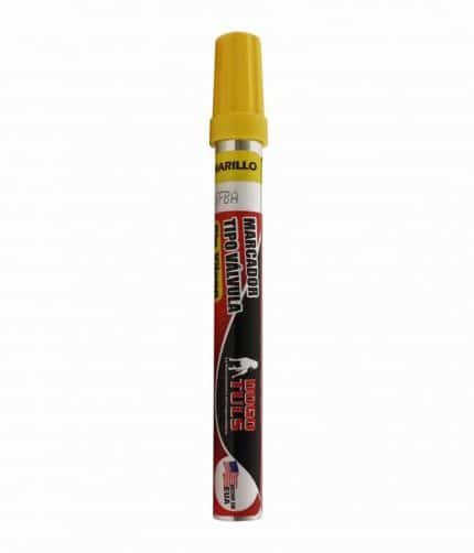 HC84360 - Marcador De Pintura Liquida Tipo Valvula Sin Xileno Color Amarillo UK2002 - DOGOTULS