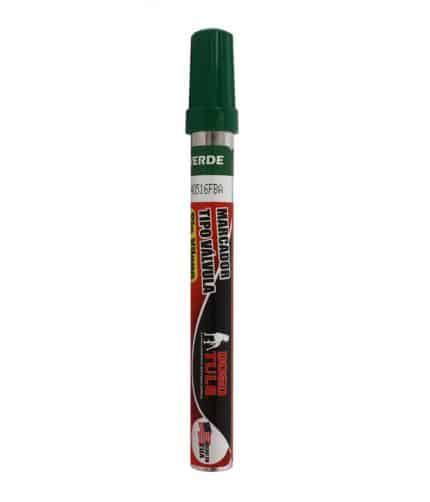 HC84362 - Marcador De Pintura Liquida Tipo Valvula Sin Xileno Color Verde UK2004 - DOGOTULS
