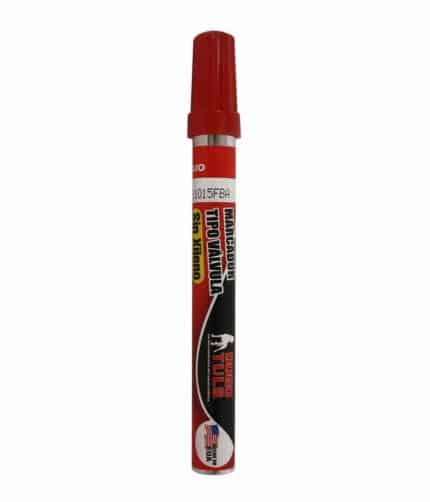 HC84363 - Marcador De Pintura Liquida Tipo Valvula Sin Xileno Color Rojo UK2005 - DOGOTULS