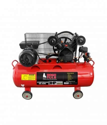 HC90077 - Compresor De Aire Con Banda Lubricado Motor 3HP 70L ZM7003 - DOGOTULS