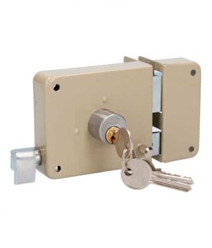 H010571 - Cerradura Sobreponer Llave Std Derecho Blister 24C Lock 24Cs - LOCK