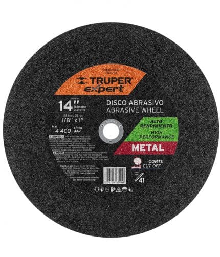 H051562 - Disco Corte De Metal De 14 Truper 11567 Alto Rendimiento - TRUPER