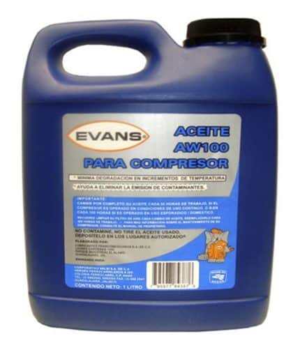 C8000507 - Aceite Mineral Para Compresor 1Lt Evans Rc-Aw100-1 - EVANS