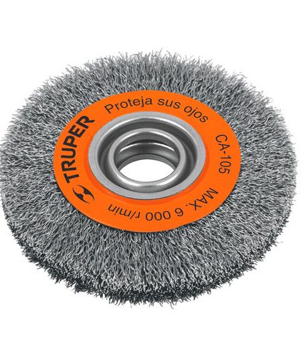 H050738 - Carda Circular Alambre Ondulado De 6 Truper 11526 - TRUPER