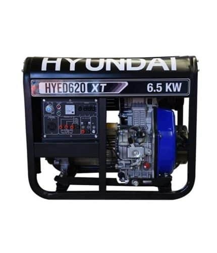 HC149947 - Generador a Disel 6.5KW 12HP Monofásico Hyundai HYED620XT - HYUNDAI