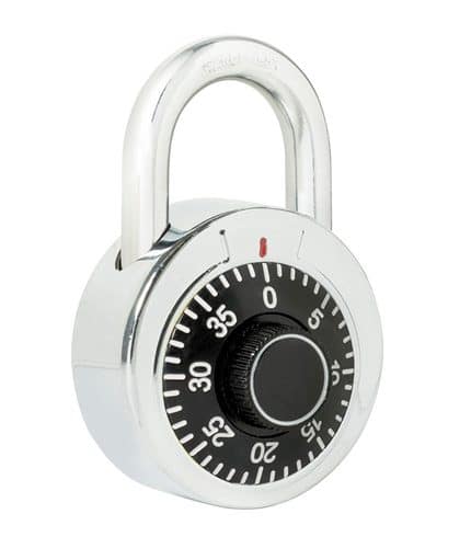 HC57010 - Candado De Combinacion Gancho Corto 50MM Negro Lock L26S50NGB - LOCK