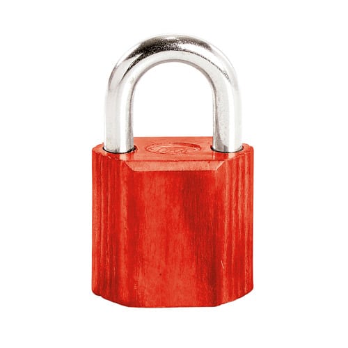 HC57013 - Candado No 9 Corto Rojo Lock L9S38Erj - LOCK