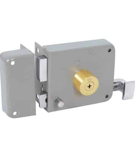 HC58925 - Cerradura De Sobreponer Funcion Izquierda Con Llave Tetra En Caja Lock L7720LGS - LOCK
