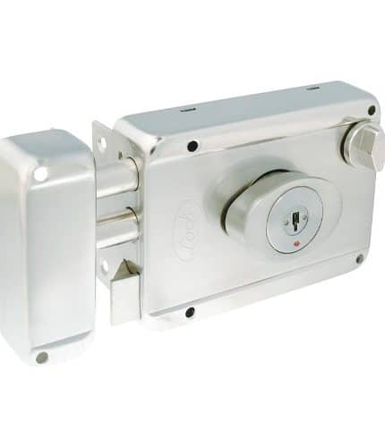 HC64075 - Cerradura De Sobreponer 2 Bulones Llave De Puntos Lock L7725ADBIN - LOCK