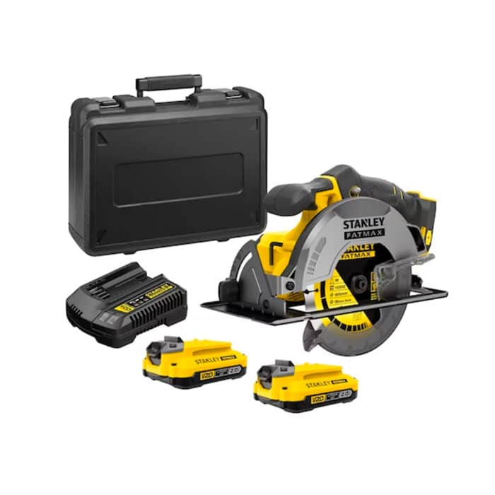 HC159164 - Sierra Circular Inalámbrica Brushless FATMAX Stanley SBC550D2K-B3 - STANLEY