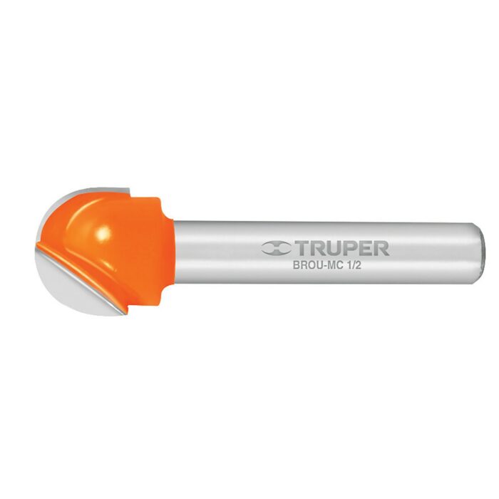 H050463 - Broca Para Router Media Caña 1/2' Truper 11462 - TRUPER