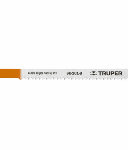 H053793 - Blíster Con 5 Seguetas 10 Dpp Zanco 'U' Corte Recto Madera Truper 18135 - TRUPER