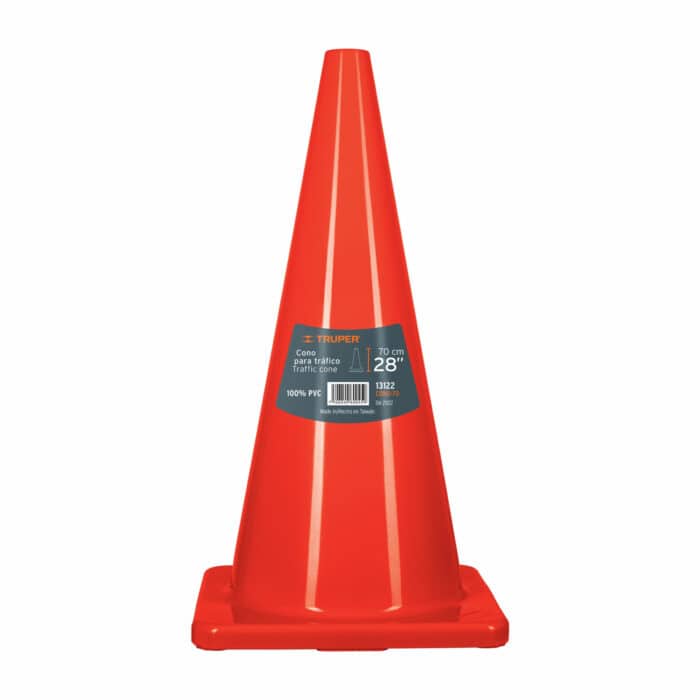 HC74885 - Cono De Precaución De 70 Cm De Pvc Truper 13122 - TRUPER