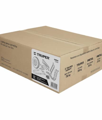 HC89461 - Caja Con Llanta Neumática Y Accesorios Para Carretilla Truper 11854 - TRUPER