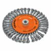 HC99149 - Carda Circular 8' Alambre Trenzado Eje 5/8'-11 Truper 17528 - TRUPER